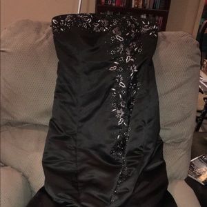 Black formal dress